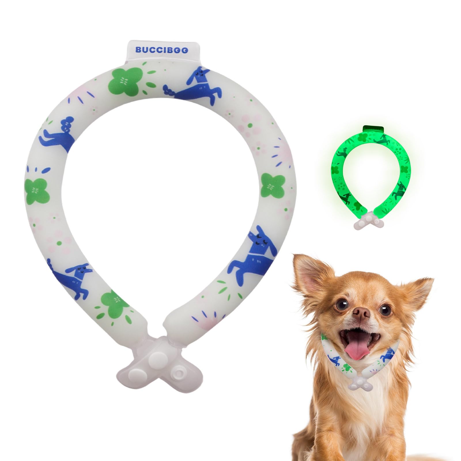 Amazon | Bucci Boo クールリング 犬 ネッククーラー 暑さ対策
